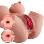 MNN24-FD158-Sex Doll 3.3kg Male Masturbator with Perkey Boobs and Fat Butt, 3 in 1 Big Fat Adult Sex Toys Love Doll for Men, Doll pocket pussy Ass Torso Toy for Men Masturbation - Image 6