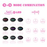 SHD-S037-Realistic Huge Dildo Vibrator 9 Pattern Vibration G Spot Clit Stimulator Dildo vibrator For Women - Image 3