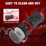 MNN34-GM-FJ043-Male Masturbator Penis Pump - Male Sex Toys with 10 Vibration Modes Sucking Penis Training Vibrator Glans Trainer Adult Toys Mens Sex Toys Enlarger - Image 6