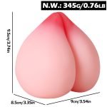 MNN24-FD28-Sex Toy with Peach-Shape Pocket Pussy Male Masturbators Male Sex Toys Blowjob Penis Training Toy with Realistic Vagina Textured Penis Stimulator Adult Toys for Men