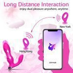 MNN34-GM-HT021-Adult Sex Toys for Women Pleasure - Wearable Thrusting Dildo with App＆Remote Control Vibrators ,Adult Toys for Women Sex Toy Public Play - Image 5
