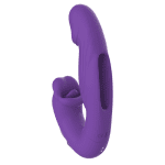 MNN33-001-Dildo Thrusting Vibrator Sex Toys - Vibrators Dildos Women Sex Toy with 7 Flapping & Vibrating & Licking Modes Tongue Toy for Women for Thrusting Dildo Adult Toys Rose Sex Toys - Image 6