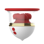 MNN33-013 - Nipple Toys Sex Toys Sucker Vibrator - Rose Toy with 9 Vibrating &5 Sucking Mode, Detachable Nipple Toys Vibrators Adult Toys Clit Nipple Anal Stimulator Massager Sex Toys for Women Female Couples - Image 6