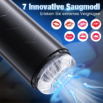 E-FJB-010 Sucking Vibrating Male Stroker Cup with Heating Function - Image 5