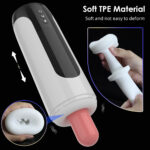 Fully Automatic Telescopic Vibrating Male Stroker Cup with Body-Safe Material & Soundproof Design - Image 3