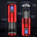 LCD Display Heating Male Masturbator | Strong Suction Adult Pleasure Toy - Image 5