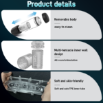 7 Suction & 7 Rotation Modes Automatic Electric Male Masturbator - Image 6