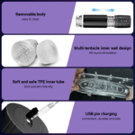 Automatic Sucking Male Personal Massager | Vacuum Design Waterproof Adult Pleasure Cup - Image 6