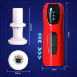 Waterproof Male Stroker Cup | Quick Charging Intelligent Mode Memory Adult Pleasure Toy - Image 6