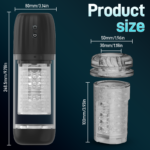 7 Suction & 7 Rotation Modes Automatic Electric Male Masturbator - Image 7