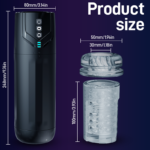 Automatic Sucking Male Personal Massager | Vacuum Design Waterproof Adult Pleasure Cup - Image 7