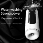 Fully Automatic Telescopic Vibrating Male Stroker Cup with Body-Safe Material & Soundproof Design - Image 11