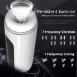 Fully Automatic Telescopic Vibrating Male Stroker Cup with Body-Safe Material & Soundproof Design - Image 13