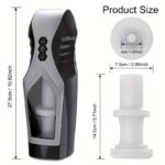 7-Vibrating & 7-Thrusting Male Stroker Cup | Adult Pleasure Toy - Image 3